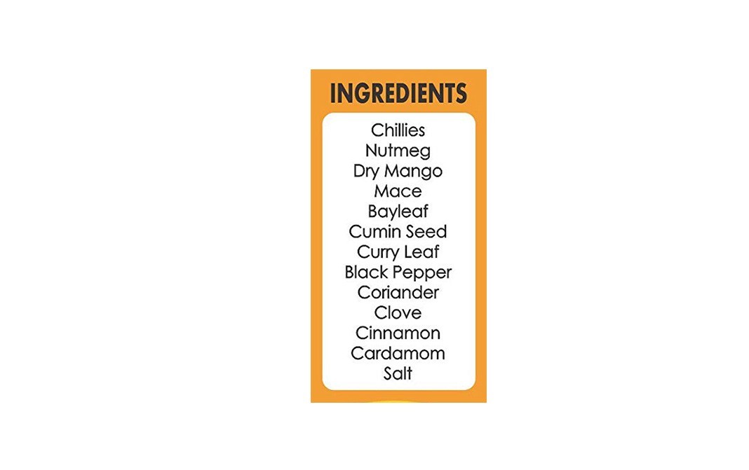 Indiana Biryani Masala    Pack  370 grams